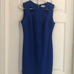 Calvin Klein Royal Blue pencil skirt dress size 4